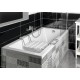 Vanna Aqualine DOUBRAVA, 160x70x42 cm, balta A1670