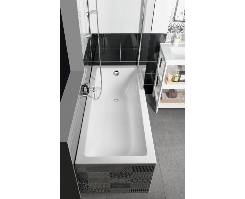 Vanna Aqualine DOUBRAVA, 160x70x42 cm, akrila, balta A1670