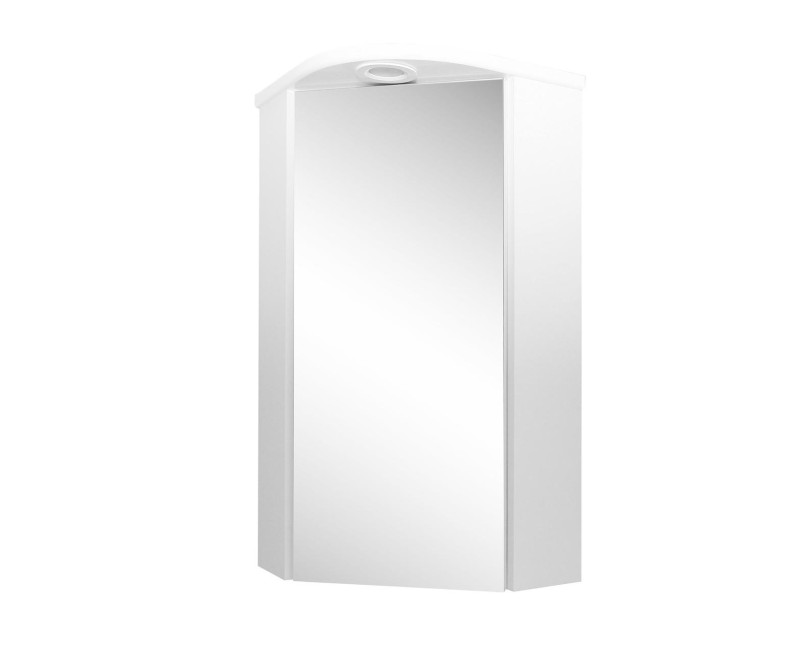 Spoguļskapītis Aqualine 30 stūra