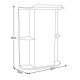 Spoguļskapītis Aqualine 50 Spoguļskapītis Aqualine 50