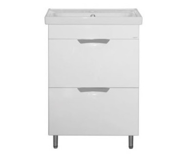 Vannas istabas skapītis Aqualine PREMIUM PLUS ar izlietni FRAME 60