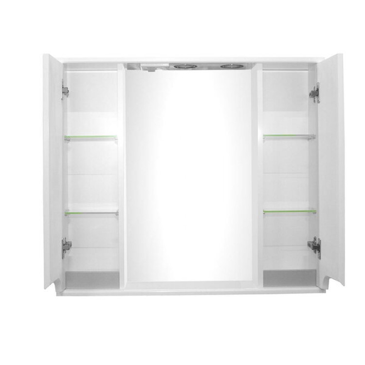 Spoguļskapītis Aqualine PREMIUM LUX 80, metallic Spoguļskapītis Aqualine PREMIUM LUX 80, metallic