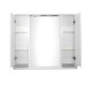 Spoguļskapītis Aqualine PREMIUM LUX 80, metallic Spoguļskapītis Aqualine PREMIUM LUX 80, metallic