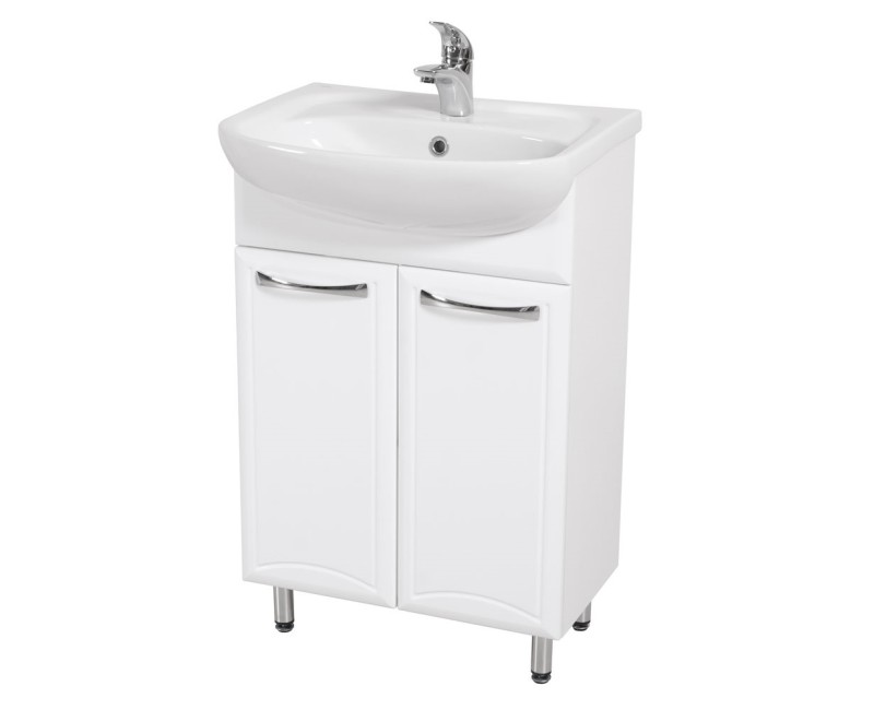 Vannas istabas skapītis Aqua Rodos DECOR ar izlietni NOVA 55