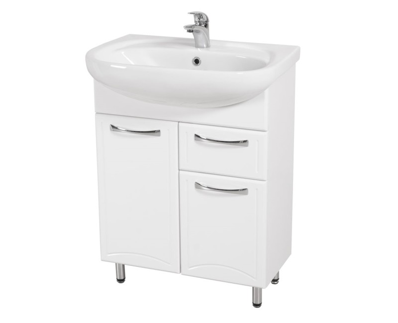 Vannas istabas skapītis Aqua Rodos DECOR ar izlietni NOVA 65