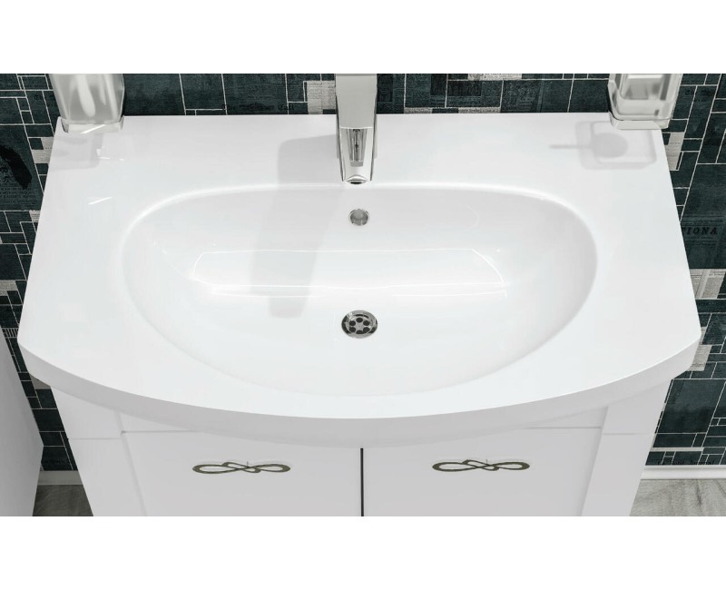 Vannas istabas skapītis Aqua Rodos ANITA ar izlietni RUNA 70