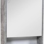 Зеркальный шкаф Aqua Rodos EDDA BETON 55