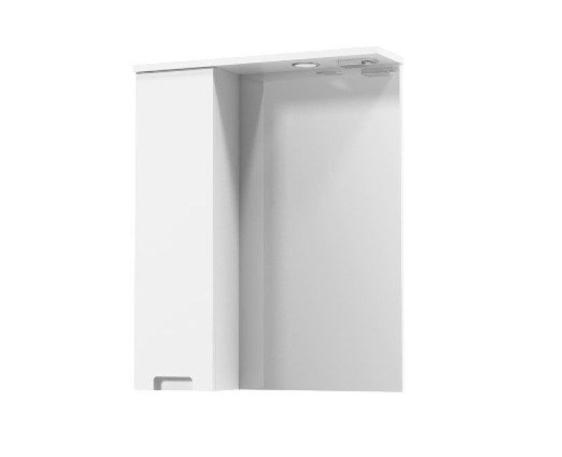 Зеркальный шкаф Aqua Rodos QUADRO 60 L