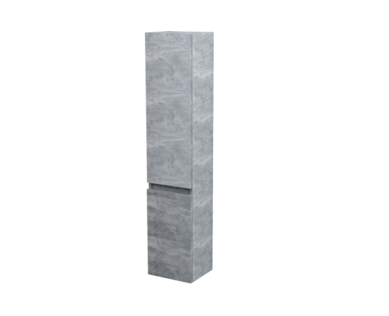 Augstais skapis (Penālis) Aqua Rodos VINTAGE BETON