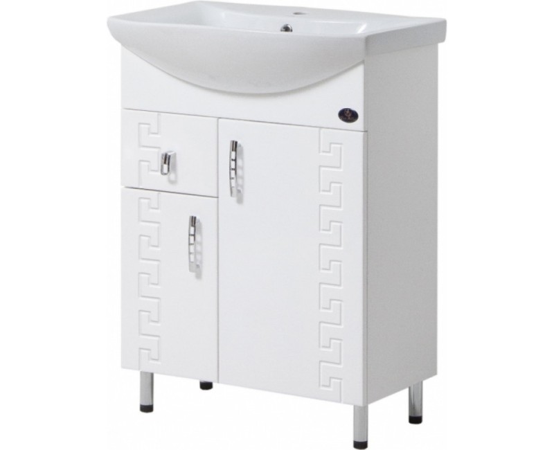 Vannas istabas skapītis Aqualine GRACIA ar izlietni OMEGA 65