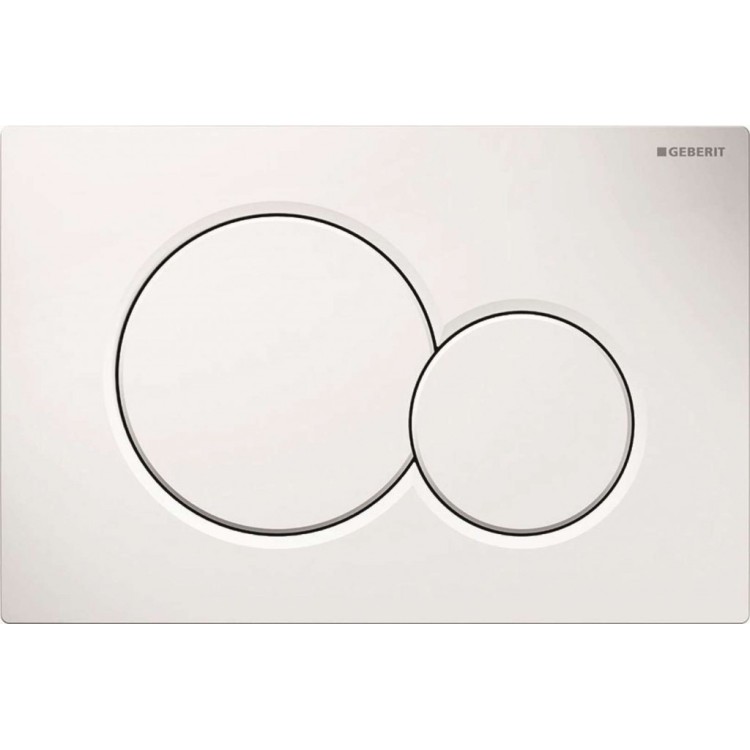 Tualetes poda komplekts Geberit Duofix rāmis ar Alpha Rimless podu ar SoftClose Vāku, Sigma01 Balta poga Tualetes poda komplekts Geberit Duofix rāmis ar Alpha Rimless podu ar SoftClose Vāku, Sigma01 Balta poga