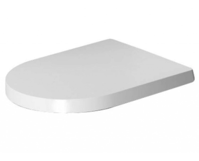 Кришка для унитаза Duravit ME от Starck с функцией SoftClose, белое 0020010000