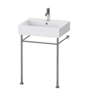 Izlietnes kājas Duravit Vero, 52.5cm Hromēta