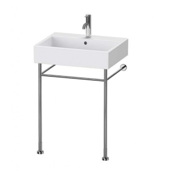 Izlietnes kājas Duravit Vero, 52.5cm Hromēta