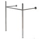 Izlietnes kājas Duravit Vero, 52.5cm Hromēta Izlietnes kājas Duravit Vero, 52.5cm Hromēta