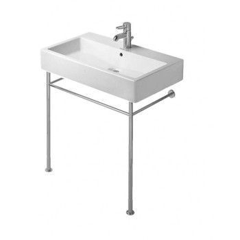 Izlietnes kājas Duravit Vero, 62.5cm Hromēta
