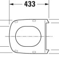 Кришка для унитаза Duravit DuraStyle с функцией SoftClose, белое 0063710000