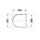 Poda vāks Duravit Starck 3 ar SoftClose Balts 0067790000 Poda vāks Duravit Starck 3 ar SoftClose Balts 0067790000