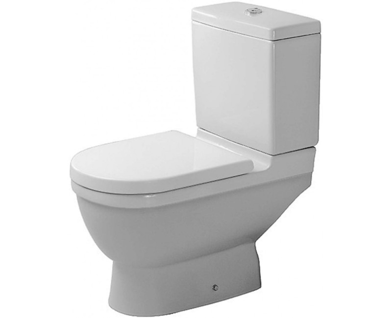 Yнитаз Duravit Starck 3 с WonderGliss Без бачка, без крышки, Белый