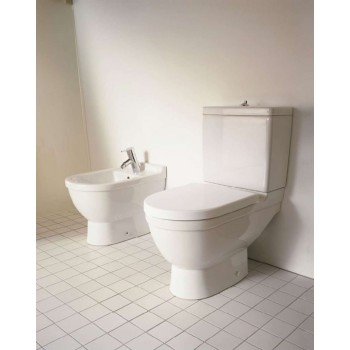 Yнитаз Duravit Starck 3 с WonderGliss Без бачка, без крышки, Белый