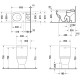 Yнитаз Duravit Starck 3 с WonderGliss Без бачка, без крышки, Белый Yнитаз Duravit Starck 3 с WonderGliss Без бачка, без крышки, Белый