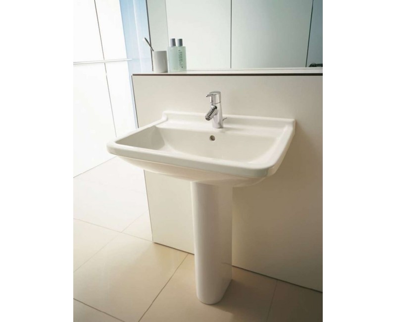 Vannas istabas izlietne Duravit Starck 3, WonderGliss 60x45cm Balts