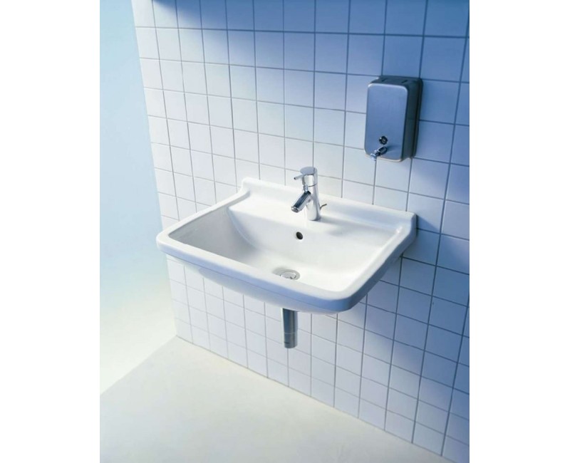 Vannas istabas izlietne Duravit Starck 3, WonderGliss 60x45cm Balts