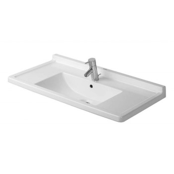 Vannas istabas izlietne Duravit Starck 3 WonderGliss 85x49cm, Balta