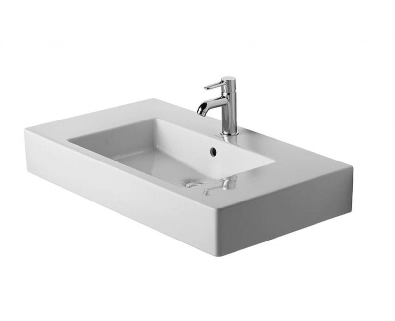 Раковина для ванной Duravit Vero WonderGliss 85x49 см, белый