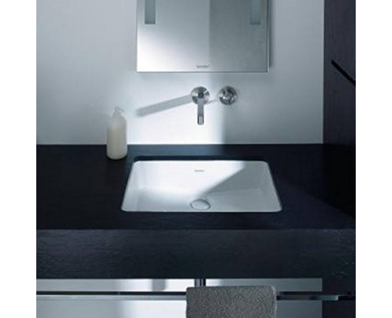 Раковина для ванной комнаты Duravit Vero WonderGliss 49x32 см, встраиваемая, белая