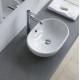 Vannas istabas izlietne Duravit Bathroom_Foster 50x35cm uz virsmas, Balta Vannas istabas izlietne Duravit Bathroom_Foster 50x35cm uz virsmas, Balta
