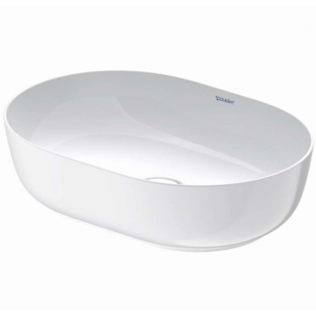 Vannas istabas izlietne Duravit LUV WonderGliss DuraCeram® 50x35cm, uz virsmas, Balta
