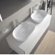Vannas istabas izlietne Duravit Luv 60x40cm Uz virsmas Balta Vannas istabas izlietne Duravit Luv 60x40cm Uz virsmas Balta
