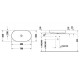 Vannas istabas izlietne Duravit LUV WonderGliss DuraCeram® 70x40cm, uz virsmas, Balta Vannas istabas izlietne Duravit LUV WonderGliss DuraCeram® 70x40cm, uz virsmas, Balta
