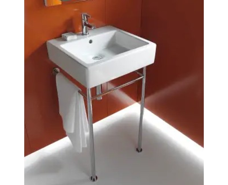 Vannas istabas izlietne Duravit Vero 60x47cm, Balta