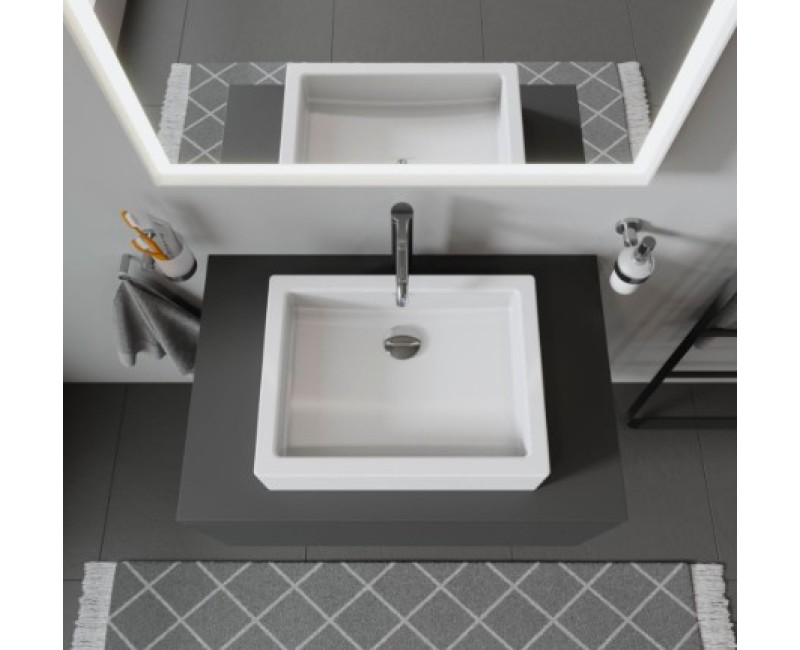 Раковина для ванной Duravit Vero 50x38см, Белый