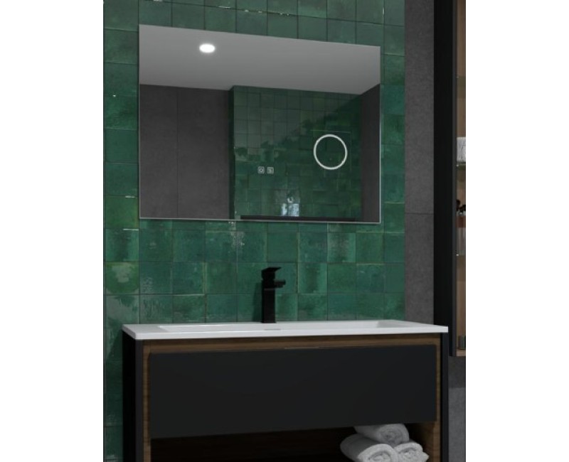 Izlietnes maisītājs Kielle Arkas I Melns Matēts 10111104