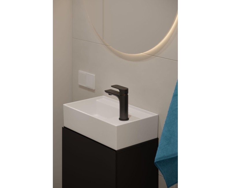 Izlietnes maisītājs Kielle Vega Melns matēts 10118104