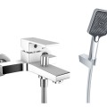 Смеситель для ванны/душа Kielle Arkas I с душевым кабелем и ручкой, хром