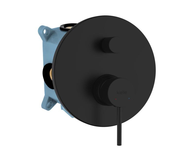 Vannas / Dušas maisītājs Kielle Oudee iebūvējams Melns Matēts 10315204