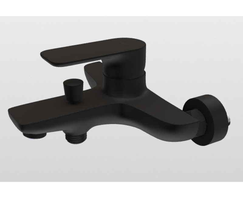 Смеситель для ванны/душа Kielle Vega черный матовый