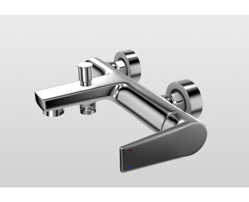 Смеситель для ванны/душа Kielle Harmonia хром