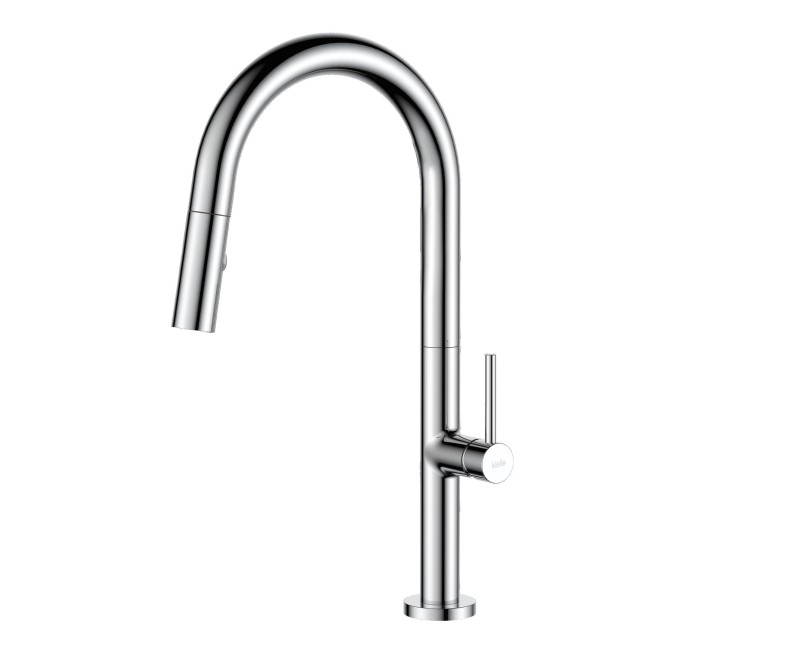 Смеситель для кухни Kielle Oudee выдвижной Хром 10502110