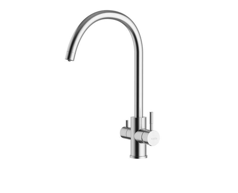 Смеситель для кухни Kielle Wimeo для фильтрованной воды Матовая нержавеющая сталь 10525F05