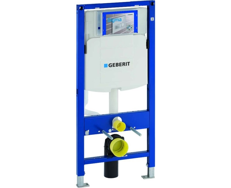 Комплект для унитаза Geberit Duofix рамой с унитазом Villeroy & Boch Omnia Architectura Rimless, кнопка Sigma30 белого цвета, крышка Soft Close