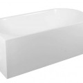 Brīvi stāvoša vanna Kielle Idolio 170x80cm, akrila, labā puse, balta 1122453R0