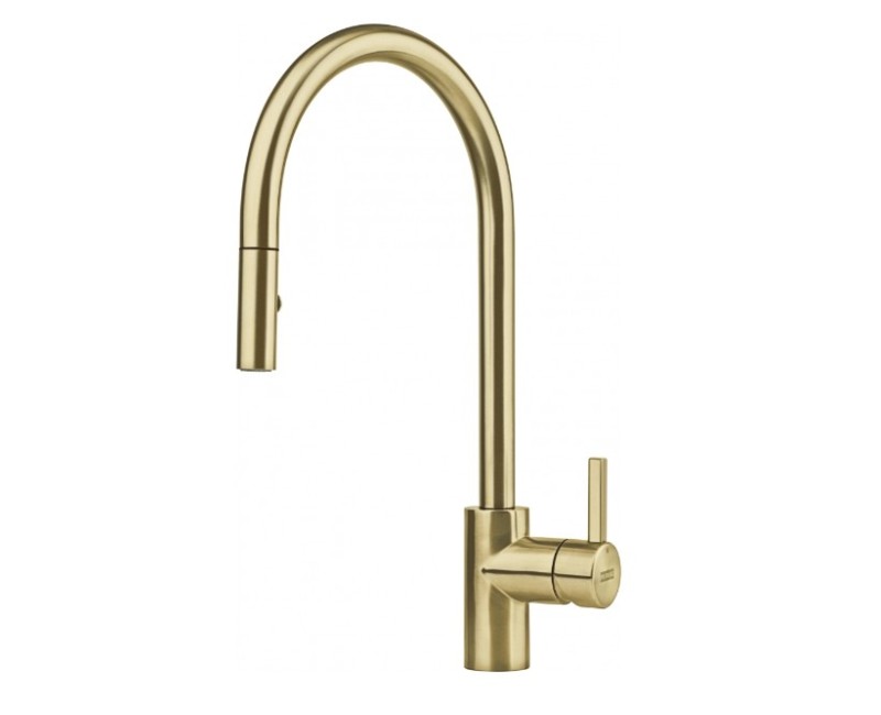Смеситель для кухни Franke Eos Neo выдвижной Золотой 115.0681.244