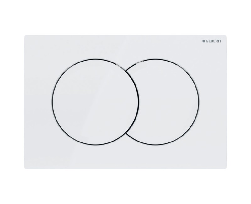 Кнопка смыва Geberit Delta01 Dual Белая 115.107.11.1