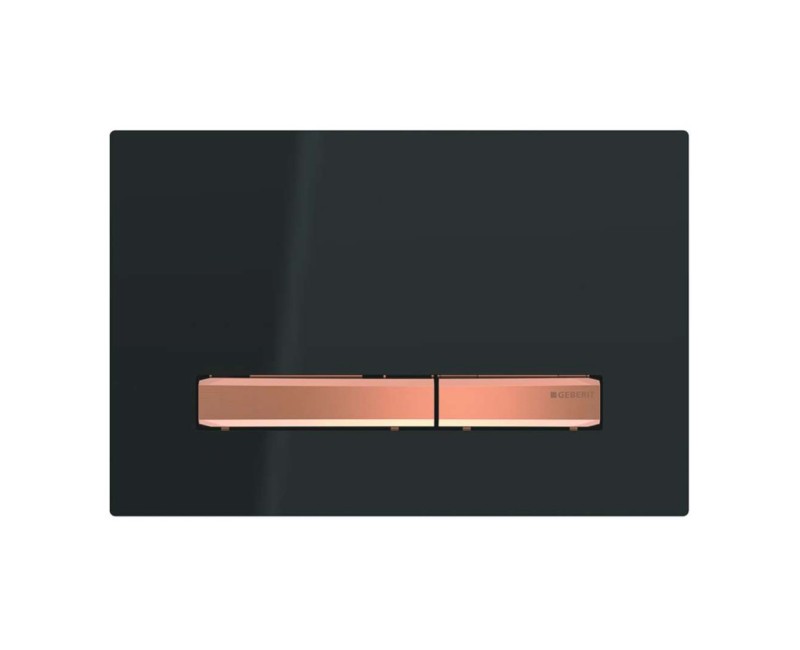 Poga iebūvējamam rāmim Geberit Sigma50 Balta Melna/Sarkanzelta 115.670.DW.2