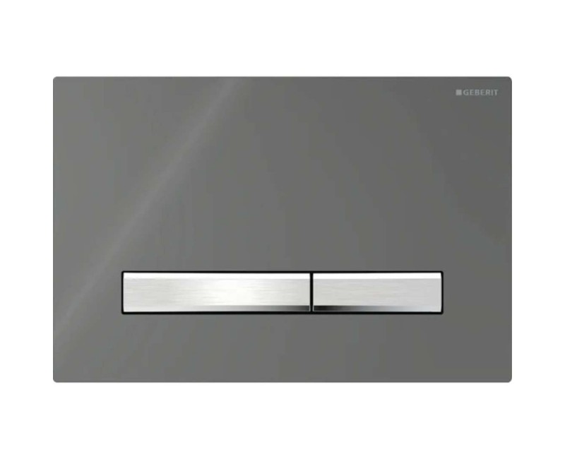 Poga iebūvējamam rāmim Geberit Sigma50 Hromēta/Pelēka 115.788.JK.2